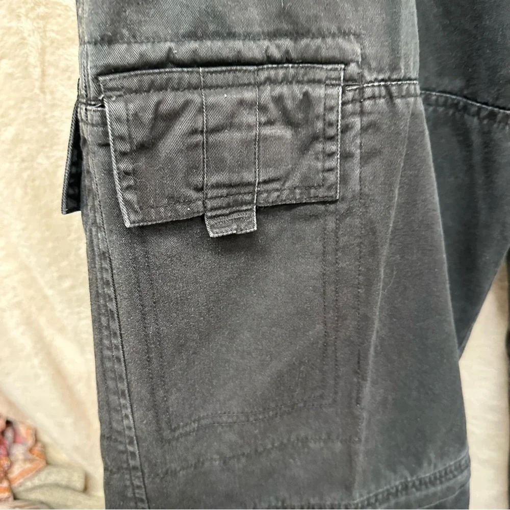 Vintage Y2K Nesi AG men’s baggy cargo pants zip off legs size 33 grunge